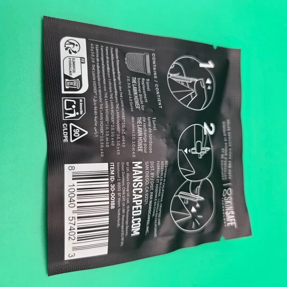 Manscaped Grooming Lot: Crop Preserver Deodorant and Skin Safe Replacement Blade